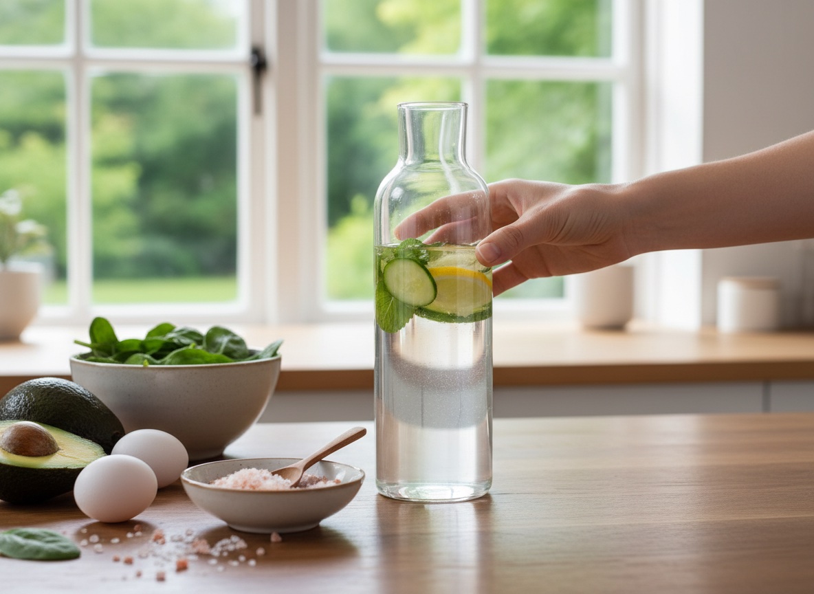 Hydratation en régime cétogène : éviter fatigue et inconfort